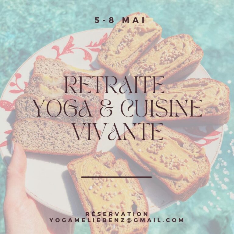 Retraite yoga et cuisine vivante - Mérindol - la yourte du Luberon